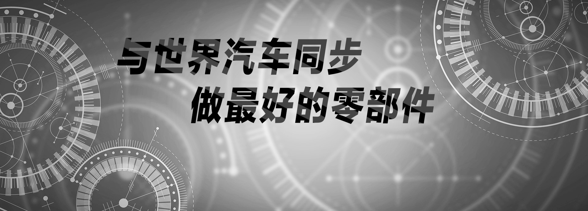 與世界汽車同步，做最好的零部件
