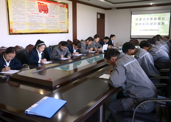 以賽促學(xué) 從嚴(yán)落實規(guī)章制度